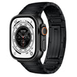 For Apple Watch 46mm / 49mm / 45mm / 44mm Integrated I-Shaped Quick Release Titanium Alloy Watch Band(Black) - Watch Bands by PMc TechLife | Online Shopping South Africa | PMc TechLife | Buy Now Pay Later Mobicred