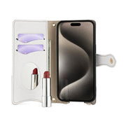 For Honor 200 Crossbody Chain Fishtail Litchi Leather Phone Case(White)