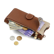 For Motorola Edge+ 2022 / Edge 30 Pro Crossbody Chain Fishtail Litchi Leather Phone Case(Brown)