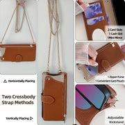 For Motorola Edge+ 2022 / Edge 30 Pro Crossbody Chain Fishtail Litchi Leather Phone Case(Brown)