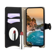 For Motorola Moto G Stylus 5G 2024 Crossbody Chain Fishtail Litchi Leather Phone Case(Black)