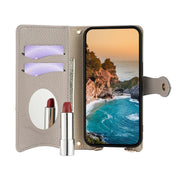 For OnePlus Nord N200 5G Crossbody Chain Fishtail Litchi Leather Phone Case(Grey)