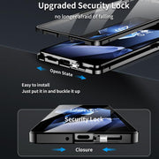 For OnePlus 13 Magnetic HD Tempered Glass Phone Case(Silver)