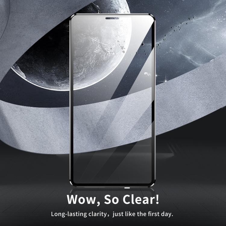 For OnePlus 13 Magnetic HD Tempered Glass Phone Case(Black) - free shipping - PMC TechLife - Order now!