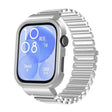 For Huawei Watch Fit3 Hollow Chain Metal Frame Watch Band(Silver+Silver White) - free shipping - PMC TechLife - Order now!