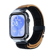 For Huawei Watch Fit3 Brushed Metal Silver Frame Watch Band(Black Light Brown) - free shipping - PMC TechLife - Order now!