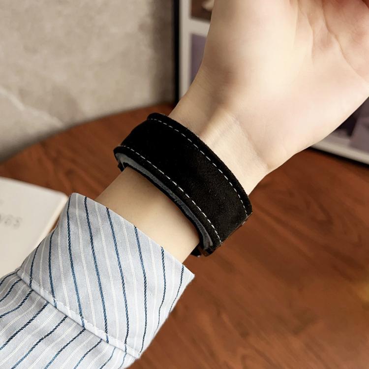 For Huawei Watch Fit3 Brushed Metal Silver Frame Watch Band(Black Rose Red) - free shipping - PMC TechLife - Order now!