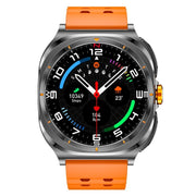GT98 1.53 inch 2 in 1 Bluetooth Headphone IP67 Water-resistant Smart Watch Supports Blood Oxygen Monitoring(Black Orange)