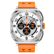 GT98 1.53 inch 2 in 1 Bluetooth Headphone IP67 Water-resistant Smart Watch Supports Blood Oxygen Monitoring(Silver Orange)