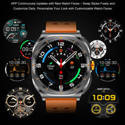 GT98 1.53 inch 2 in 1 Bluetooth Headphone IP67 Water-resistant Smart Watch Supports Blood Oxygen Monitoring(Black)
