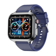 TK17 1.91 inch Horizontal Screen Silicone Strap Smart Watch Supports ECG Electrocardiogram(Blue)