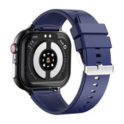 TK17 1.91 inch Horizontal Screen Silicone Strap Smart Watch Supports ECG Electrocardiogram(Blue)