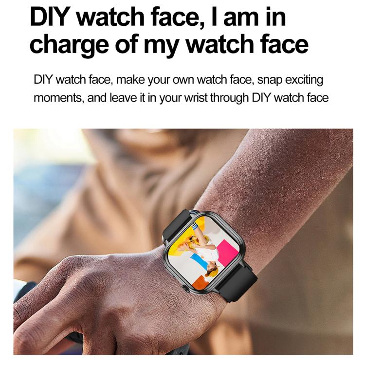 TK17 1.91 inch Horizontal Screen Steel Strap Smart Watch Supports ECG Electrocardiogram(Silver) - free shipping - PMC TechLife - Order now!