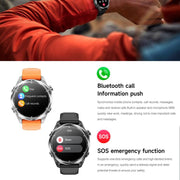 HD300 1.43 inch AMOLED Screen Silicone Strap Sports Smart Watch Supports Blood Oxygen Detection(Orange)