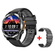 HD300 1.43 inch AMOLED Screen Dual Straps Sports Smart Watch Supports Blood Oxygen Detection(Black Silicone Strap + Black Steel Strap) - free shipping - PMC TechLife - Order now!