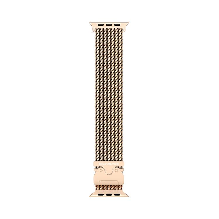 For Apple Watch 42mm / 41mm / 40mm / 38mm DUX DUCIS Milanese Air Series Stainless Steel Magnetic Watch Strap(Rose Gold) - free shipping - PMC TechLife - Order now!