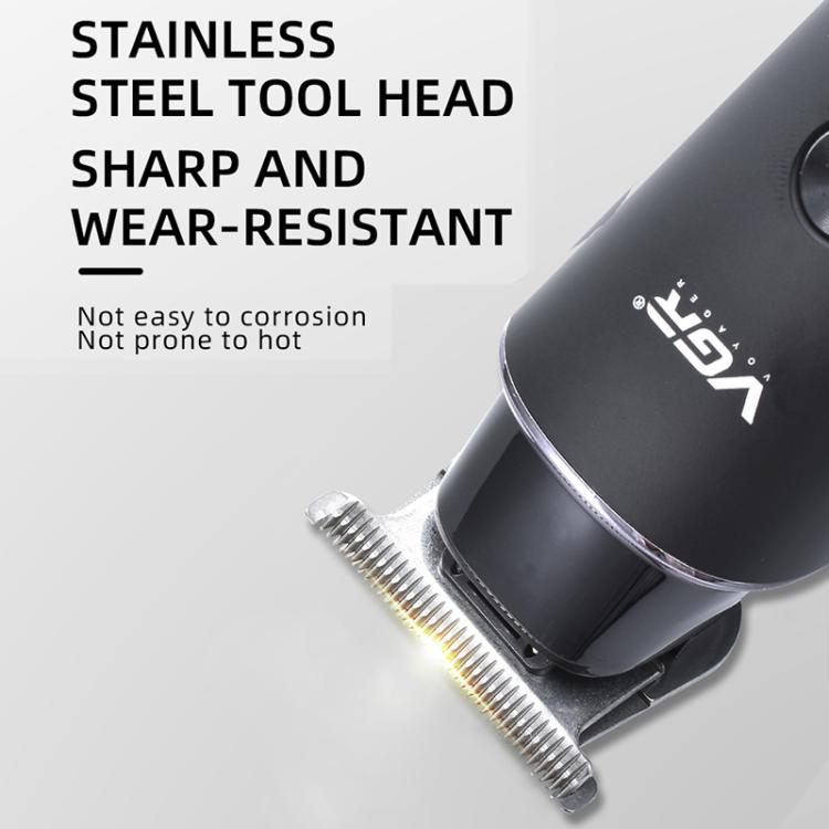 VGR V-933 Professional Salon USB Electric Hair Clipper(Black)