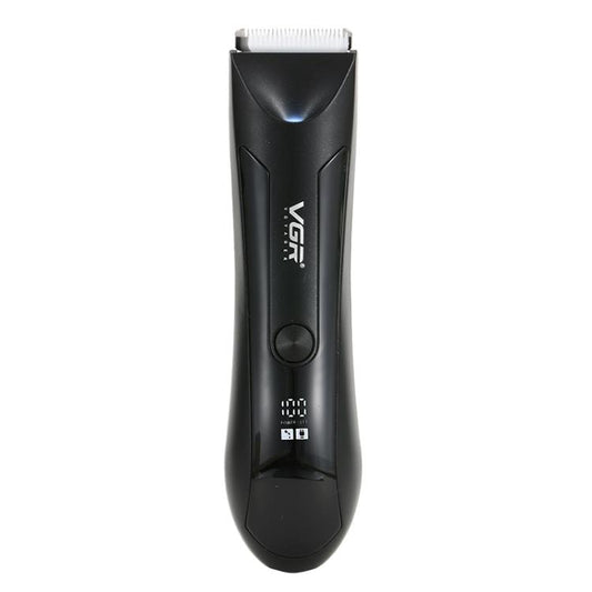 VGR V-951 IPX5 LED Digital Display Portable Light USB Hair Clipper(Black) - free shipping - PMC Jewellery - Order now!