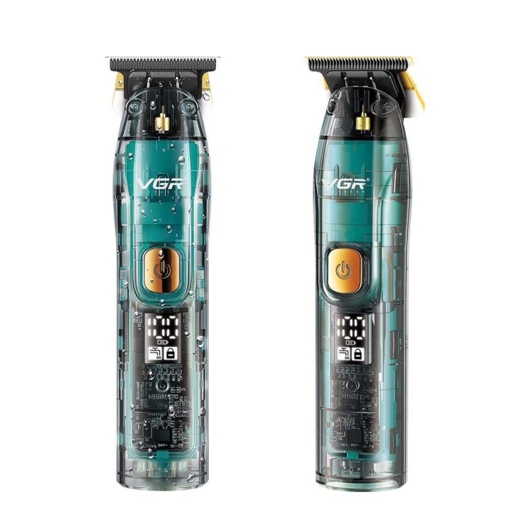 VGR V-961 IPX7 LED Digital Display USB Electric Hair Clipper(Black) - free shipping - PMC TechLife - Order now!