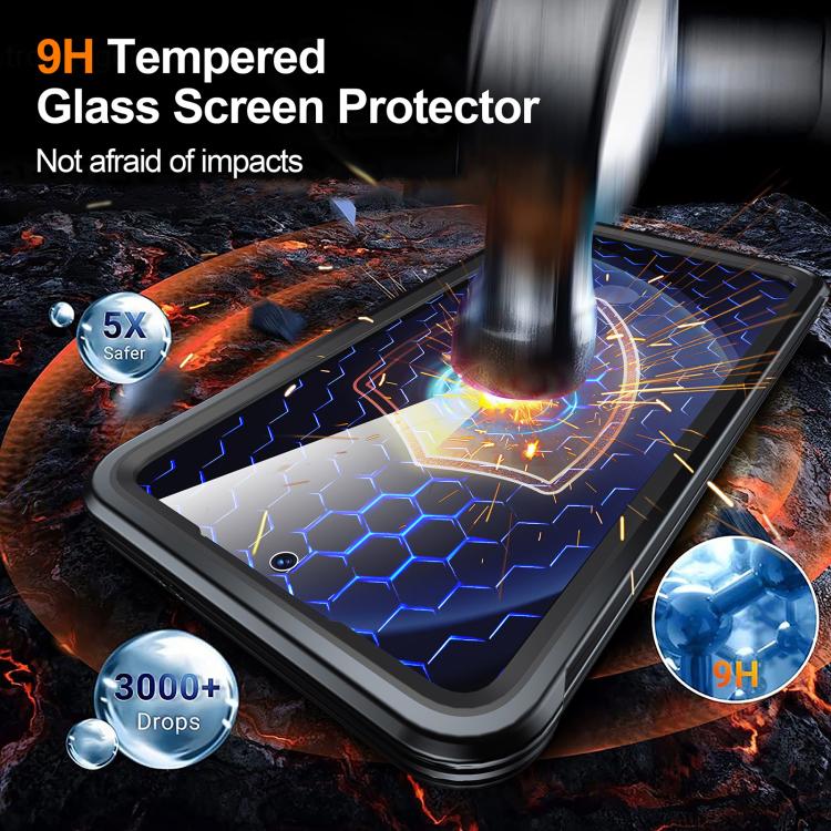 For Samsung Galaxy A36 / A56 RedPepper Tempered Glass MagSafe Phone Case(Black) - Galaxy Phone Cases by RedPepper | Online Shopping South Africa | PMC Jewellery | Buy Now Pay Later Mobicred
