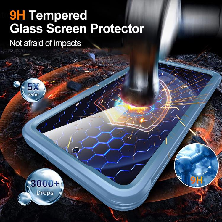 For Samsung Galaxy A36 / A56 RedPepper Tempered Glass MagSafe Phone Case(Sky Blue) - Galaxy Phone Cases by RedPepper | Online Shopping South Africa | PMc TechLife | Buy Now Pay Later Mobicred