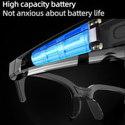 E60 ENC Noise Reduction Smart Audio Bluetooth Glasses(Transparent)