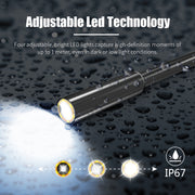 8mm 1080P IP68 Water-resistant 4.3 inch Screen Dual Camera Digital Endoscope, Line Length:5m