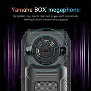 UNIWA M6000 Big Speaker Keypad Phone, 2.4 inch, Dual Flashlights, 21 Keys, SOS, FM, 4 SIM, GSM, Plug:US Plug(Black)