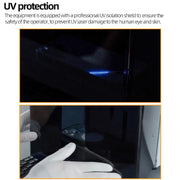 TBK 958Z 5W Purple Light LCD Screen Frame Removal Laser Machine, Plug:EU Plug