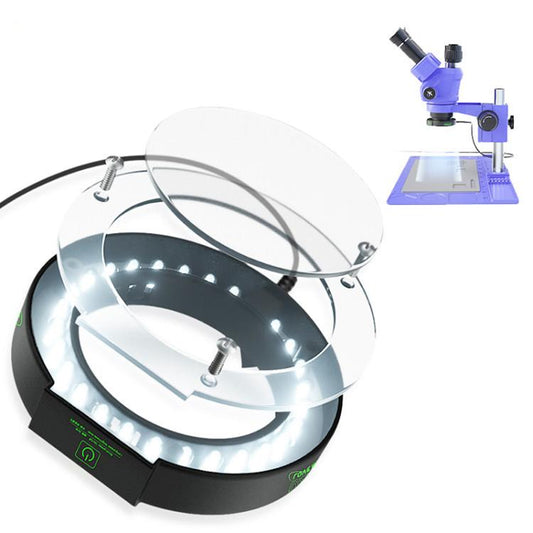 Mijing GY-11 Dust-proof and Smoke-proof Microscope Assisted Touch Ring Light Source - free shipping - PMC Jewellery - Order now!