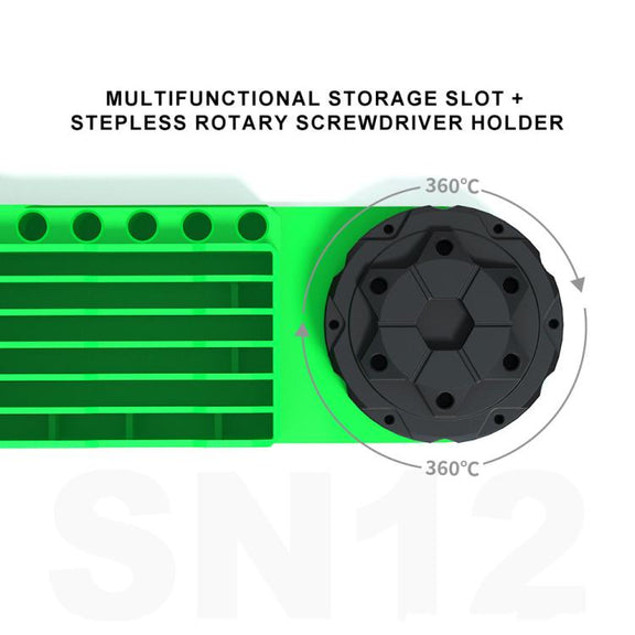 Mijing SN-12 Multi-functional 360 Rotation Storage Organizer + Tin Planting Net Storage Box