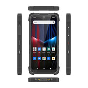 UNIWA P551 Handheld PDA Rugged Phone, 4GB+64GB, 5.5 inch Android 11 Mediatek MT6765 Helio P35 Octa Core, Network: 4G, Plug:UK Plug(Orange)