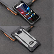 UNIWA P551 Handheld PDA Rugged Phone, 4GB+64GB, 5.5 inch Android 11 Mediatek MT6765 Helio P35 Octa Core, Network: 4G, Plug:US Plug(Orange)