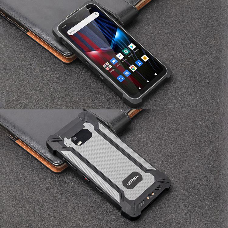 UNIWA P551 Handheld PDA Rugged Phone, 4GB+64GB, 5.5 inch Android 11 Mediatek MT6765 Helio P35 Octa Core, Network: 4G, Plug:US Plug(Orange)