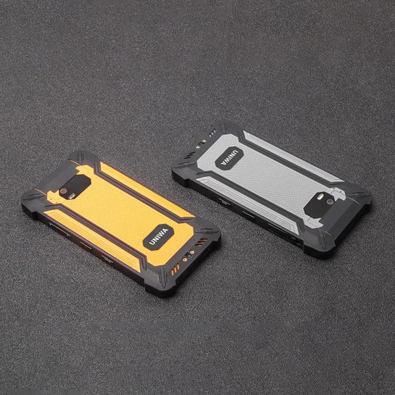 UNIWA P551 Handheld PDA Rugged Phone, 4GB+64GB, 5.5 inch Android 11 Mediatek MT6765 Helio P35 Octa Core, Network: 4G, Plug:US Plug(Grey)