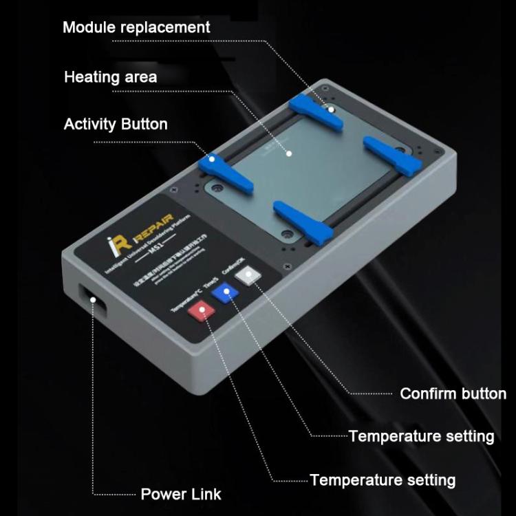 Mijing iRepair MS1 Intelligent Universal Desoldering Platform for iPhone X-16 Series - free shipping - PMC TechLife - Order now!