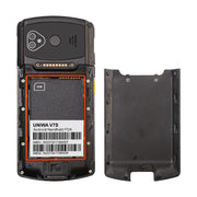 UNIWA V7S PDA Barcode Scanner Rugged Phone, 4GB+64GB, 5.7 inch Android 12 Mediatek MT6762 Octa Core, NFC, Network: 4G, Plug:UK Plug(Black)