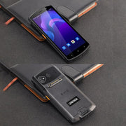 UNIWA V7S PDA Barcode Scanner Rugged Phone, 4GB+64GB, 5.7 inch Android 12 Mediatek MT6762 Octa Core, NFC, Network: 4G, Plug:EU Plug(Black)