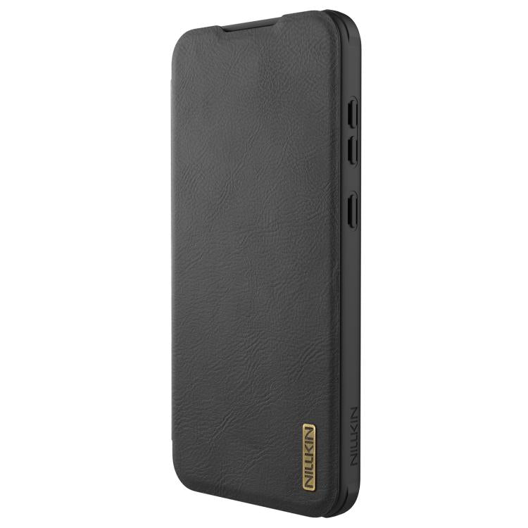 For Samsung Galaxy A56 5G NILLKIN QIN Series Pro Sliding Camera Cover Design Leather Phone Case(Black) - free shipping - PMc TechLife - Order now!