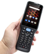 UNIWA V350 Handheld Rugged 2D Barcode Scanner, 4GB+64GB, 3.5 inch Android 12 Mediatek MT6761 Quad Core, T9 Keyboard, NFC, Network: 4G, Plug:UK Plug(Black)