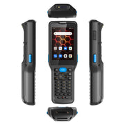 UNIWA V350 Handheld Rugged 2D Barcode Scanner, 4GB+64GB, 3.5 inch Android 12 Mediatek MT6761 Quad Core, T9 Keyboard, NFC, Network: 4G, Plug:UK Plug(Black)
