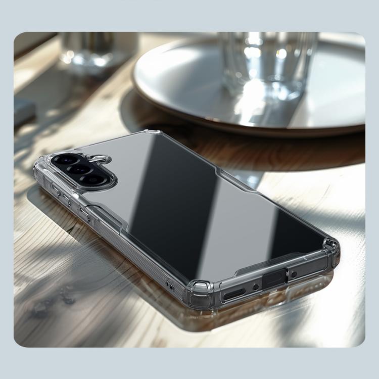 For Samsung Galaxy A56 5G NILLKIN PC + TPU Phone Case(Transparent) - Galaxy Phone Cases by NILLKIN | Online Shopping South Africa | PMc TechLife | Buy Now Pay Later Mobicred