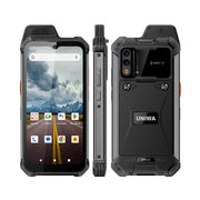 UNIWA W999 Rugged Phone, 8GB+128GB, 6.3 inch Android 13 Mediatek MT6789 Helio G99 Octa Core, NFC, Network: 4G, Plug:UK Plug(Black)