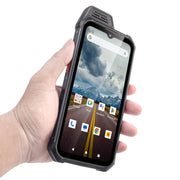 UNIWA W999 Rugged Phone, 8GB+128GB, 6.3 inch Android 13 Mediatek MT6789 Helio G99 Octa Core, NFC, Network: 4G, Plug:US Plug(Black)