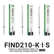 2uul Soldering Iron Tips for Most C210 Soldering Station, Model:FD14 S