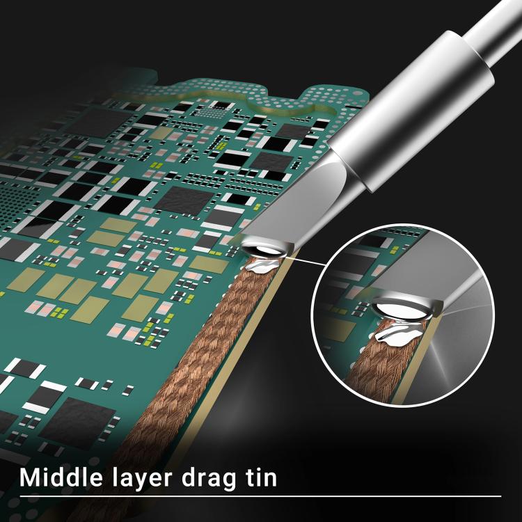 2uul 5 in 1 FD21 Big-K Soldering Iron Tips for Most C210 Soldering Station - free shipping - PMC Jewellery - Order now!