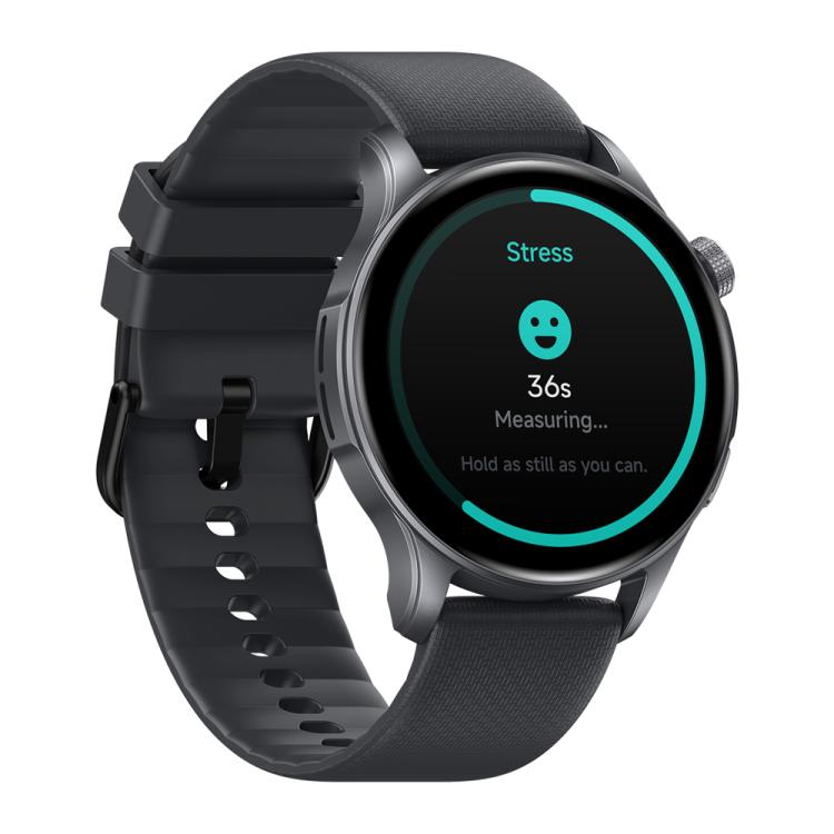 Zeblaze Btalk 3 GPS 1.43 inch HD AMOLED Screen Health Fitness Smart Watch, Support Bluetooth Call(Space Gray)