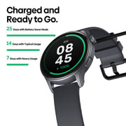 Zeblaze Btalk 3 GPS 1.43 inch HD AMOLED Screen Health Fitness Smart Watch, Support Bluetooth Call(Space Gray)