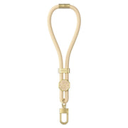 DUX DUCIS Garden Series Swastika Pattern Adjustable Short Phone Lanyard(Glaze Yellow)