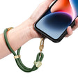 DUX DUCIS Garden Series Tile Pattern Adjustable Short Phone Lanyard(Army Green) - Lanyards & Wrist Straps by DUX DUCIS | Online Shopping South Africa | PMc TechLife | Buy Now Pay Later Mobicred